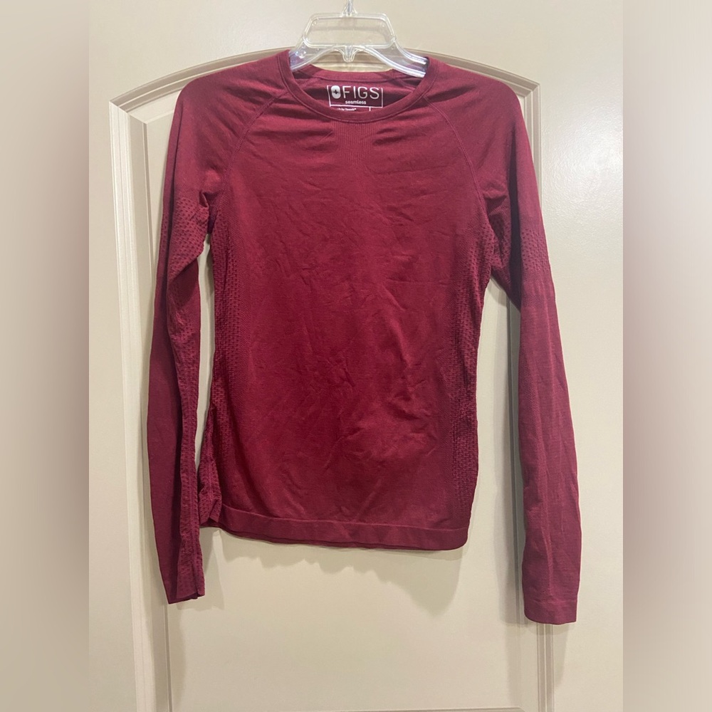 Figs long sleeve seamless shirt